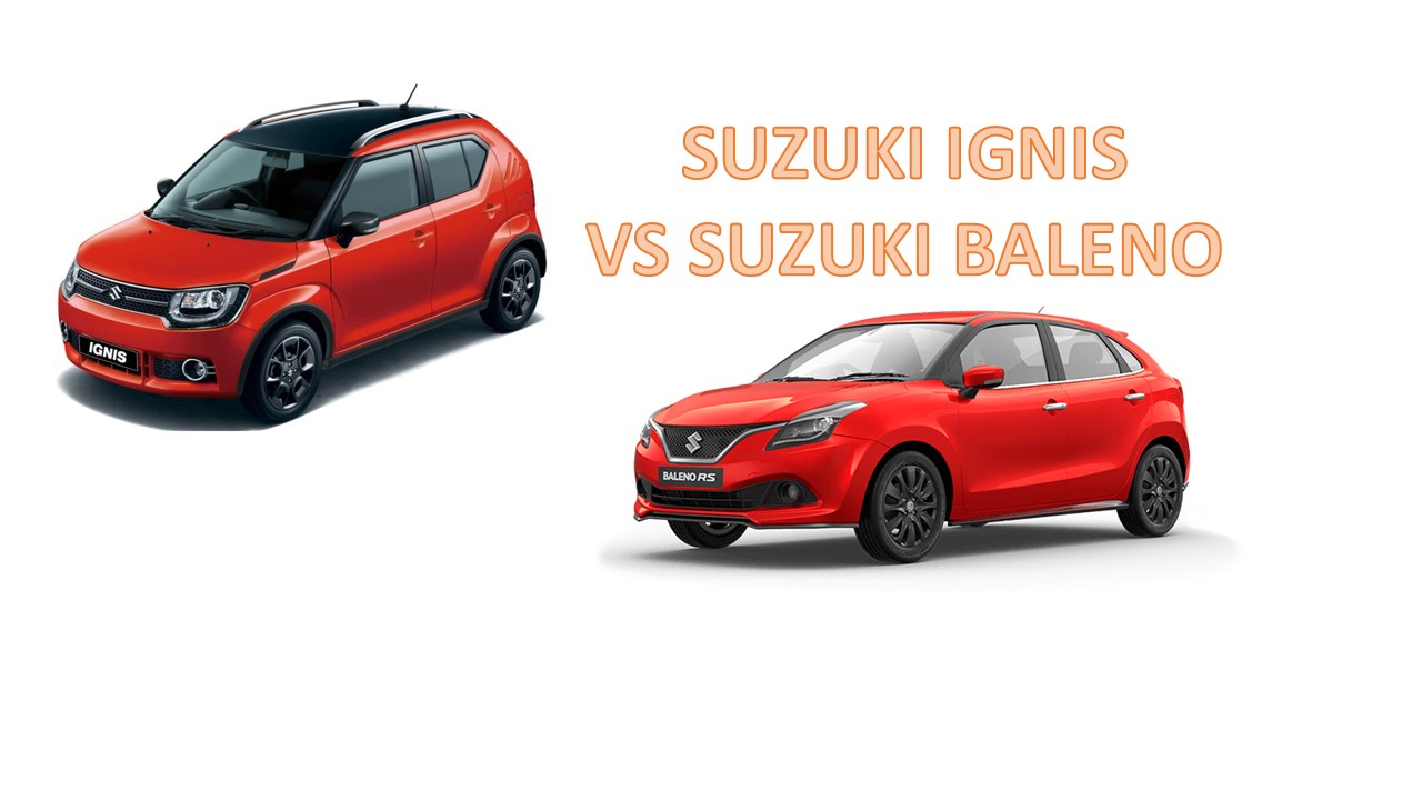 Perbandingan Suzuki Baleno dengan Suzuki IGNIS